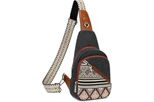 Love Deliver Zaino Monospalla Donna,Borsa a Tracolla da da Giorno per Sportivo Escursioni e Viaggi Uomo Donna, Borsa da Petto da Donna con Cinturino Staccabile