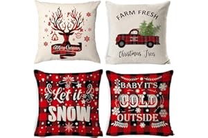 a ray of sunshine Cuscini Natalizi per Divano,Copricuscini Natalizi,Natale Federa Cuscini,Cuscini per Divano Decorativi,Copricuscini Divano,Federe Cuscini Divano,Federe Decorative (B)