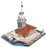 CubicFun 3D 66 Par&ccedil;a Puzzle Kız Kulesi