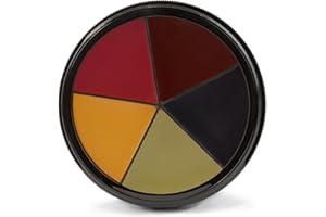 Mehron Makeup 5 Color Bruise Wheel for Special Effects| Movies| Halloween