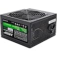 JUSTOP 500W ATX PC Power Supply PSU 120mm Quiet Cooling Fan, 3x SATA / 24 PIN / 4 PIN 12V / 2x MOLEX