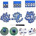 Youmile 60PCS Screw Terminal Block Connector PCB Mount KF301 2/3/4 PIN Pitch 5mm For Breadboard PCB Board With Phillips screwdriver
