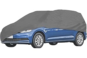 ICover - Deluxe Outdoor Car Cover Waterproof - 210gsm Full Body Winter Cover with Soft Anti-Scratch Layer - Available in S - XXL & 4x4 Sizes (XXLarge)