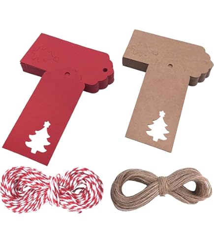 Eurowrap Lot De 24 Nœuds De Luxe Traditionnels En Papier Kraft Doré Et Rouge 100 % Recyclé