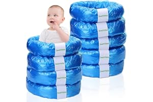 Swetfela 9 pezzi di pellicola di ricarica per pannolini, pattumiera per pannolini Litter Locker&Tommee Tippee e ottagonali