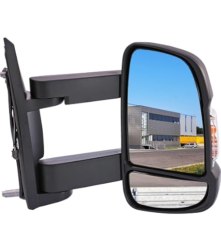 Right Passenger Side Electric Exterior Mirror For Fiat Ducato 244 – Heated, Adjustable, Foldable, Black, AG Automotive