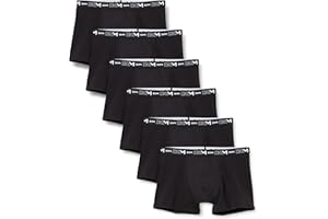 Dim Coton Stretch Respirant Maintien Optimal X6 Boxer Homme (Lot de 6)