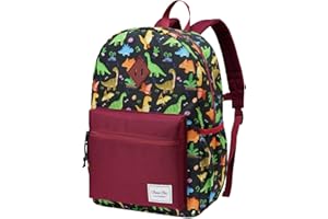 Chase Chic Mochila Escolar Niña Niños, Impermeable Mochilas Infantil con Bolsillos Laterales/Hebilla en el Pecho y Etiqueta para El nombre, Unicornios/Dinosaurio/Sirena