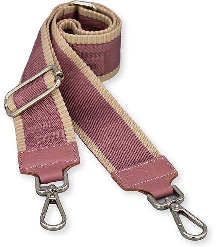 Schultergurt 5cm Breit Made In Italy - Echtleder Details & Verstellbar Für Taschen Aller Art