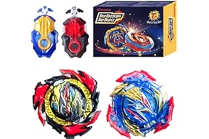 Hozuumo Gyro Battling Tops, 4D Metal Fusion Fight Gyro Burst Blade Set with B-184 Launcher, Spinning Set for Children Boys Girls51
