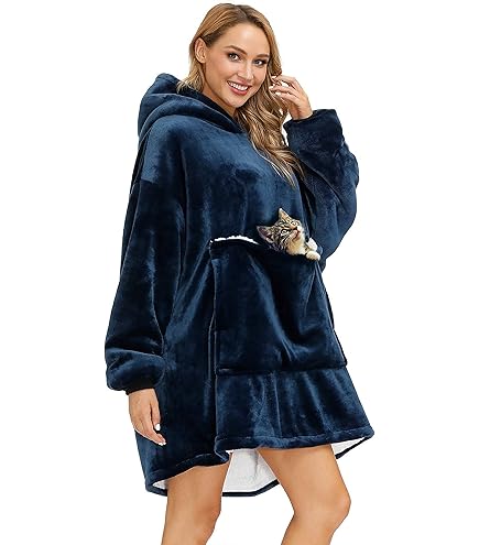 Pyjama Pilou Femme Chic Peignoir Hiver Polaire Cocooning Cape