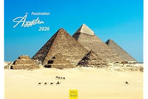 ‎EDITION SEIDEL Edition Seidel Premium Kalender Faszination Ägypten 2026 Format DIN A3 Wandkalender Nord Afrika Luxor Kairo Pyramiden von Gizeh Karnak-Tempel Große Sphinx