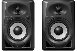 Pioneer Dj Dm-40Bt Monitores de Estudio Bluetooth, Negro