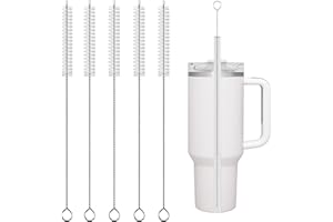 KEUYE Stanley Straw Cleaner Brush for 40/30/20 oz Mugs (5PCS)