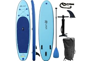 Loftra SUP Board Explorer Stand Up Paddle Surfboard aufblasbar Paddel ISUP ALF2 320 cm