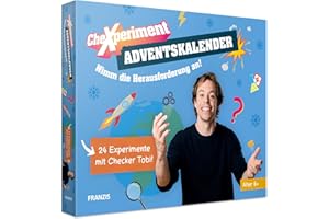 ‎FRANZIS FRANZIS 67220 - CheXperiment Adventskalender: Nimm die Herausforderung an! 24 Experimente für den Advent mit Checker Tobi!