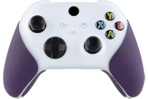 eXtremeRate PlayVital Grip Adesivo per Xbox Series X S Controller Joystick, Skin Gomma Antiscivolo per Impugnature Maniglia, Viola