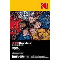 Carta Fotografica KODAK Lucida A6 - 100 Fogli 10x15 Cm, 230 G/m², Per Stampanti A Inchiostro - Foto 5