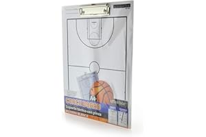 office box Soporte Táctico para Entrenador con Pinza para Papeles, Ahora Más Ancho y Resistente impresión por ambas Caras, Ligero y Flexible Pero sólido, Pinza metálica con Colgador by