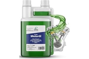 ‎SWS FORST GMBH SWS Forst Super-Oil 2-Takt Öl (4x 1 liter) - Zweitaktöl für Motoren - 2 Takt Mischöl teilsynthetisch - Leistungsstarkes Mischöl für zuverlässig geschmierte Motoren