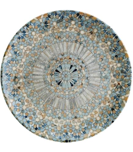 ACAR Lot De 6 Assiettes Apéro Ovales En Porcelaine | Bella Home