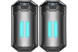 OUTJUT Calentador de Manos 2 Packs, 6000mAh Calentador de Manos Reutilizable, USB 3 Modos de Calor Rápido 2S, Regalo Ideal para Deportes al Aire Libre, Invierno Campingregalo de Navidad