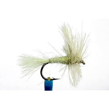 Lot #104 Lot De 8 Mouches Flottantes, Pêche à La Mouche Professeur Simon éphémères UK Pour Truite, Taille 10