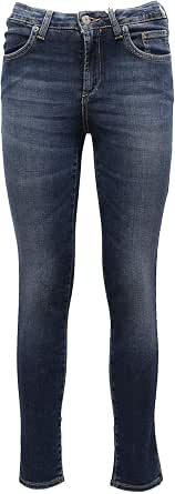 SIVIGLIA 1814Z Jeans Donna 599 Skinny Fit Vintage Blue Pants Woman [27] :  Amazon.it: Abbigliamento
