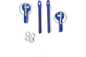 OCC MOTOR SPORT Kit Blu Chiusura Del Cofano Con Molla