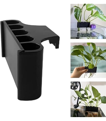 Porta Piante Per Acquario - 2 Pezzi Con Ganci E Ventose, Per Aquascaping E Decorazioni - Foto 7