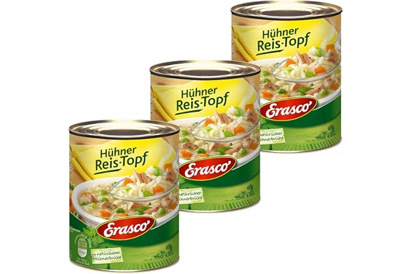 Erasco höns ris kruka med färska morötter och örter 800 g 3-pack