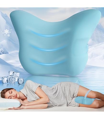 Coussin pour jambes et genoux pour dormir sur la hanche, mousse à mémoire de forme, coussin de soutien pour le genou pour soulager les douleurs au dos à la hanche à la Coussin pour jambes et genoux pour dormir sur la hanche, mousse à mémoire de forme, coussin de soutien pour le genou pour soulager les douleurs au dos à la hanche à la