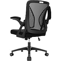 Dreamlify Ergonomischer Gaming Bürostuhl – Höhenverstellbar, Hohe Rückenlehne, Klappbare Armlehnen, Bis 113 Kg – Für Homeoffice & Gaming