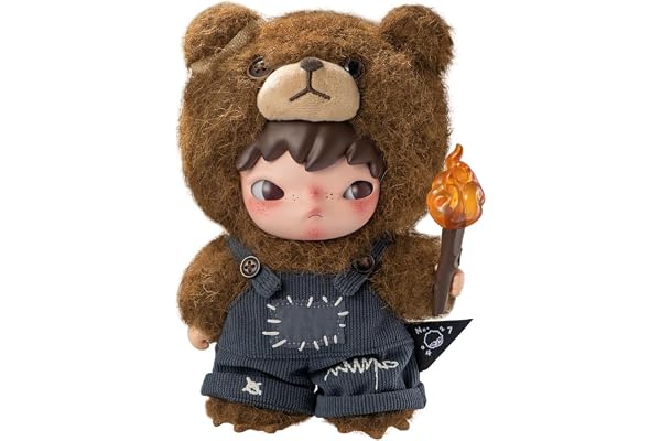 POP MART Hirono Living Wild-Fight for Joy Plush Doll Pop d’Action Figurines Anime de Jouet Figure à Collectionner Cadeaux Créatifs 1PC