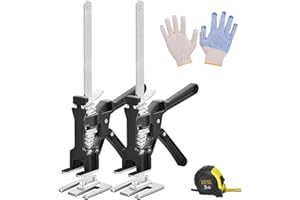 CHAMSUREUK 2 Pack Labor Saving Arm Jack, Portable Hand Lifting Tool, Multi-Function Height Adjustment Lifting Device, Arm Tool Lift for Installing Furniture, Doors & Windows, Load-Bearing 560LB/254KG