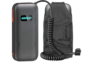 AODELAN Externe Blitz-Akkus – Tragbare Blitzschuh Speedlite Akku-Powerbank Kompatibel mit Canon 550EX Blitzen, Ersetzt Canon CP-E4N, CP-E4