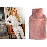 Bosphorus Homi SICAK SU TORBASI CEPLİ PEMBE PELUŞ TERMOFOR 35X23X2CM 1 LİTRE