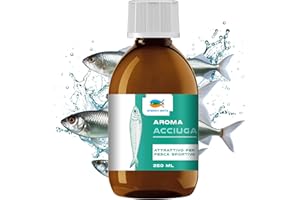 ENERGY BAITS | Aroma Acciuga per Pesca Sportiva | Attrattivo Liquido da Usare su Pasture, Esche Artificiali e Boiles (utilizzo a Freddo - No Cottura) - Adatto per la Pesca di Lago e Mare