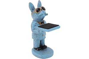 PIROIT AMONIDA Supporto per Orologio, Supporto per Orologio Tridimensionale Espositore per Orologio in Resina Realizzato a Mano con Cura Multifunzionale per Negozio (L Cane Fortunato)