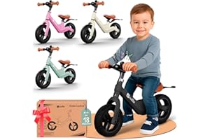 Mallie® sicheres Kinder Laufrad ab 2 Jahre I Inkl. Klingel & Spritzschutz I Lenker und Sitz Verstellbar - Laufräder, Laufrad ab 3 Jahre, 4 Jahre Balance Bike I Weihnachten