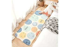MOSHOINOT Tapis de Passage Tapis Runner Moderne Lavables Tapis de décoration Rectangle bébé Tapis Coureur d'enfant Duveteux Tapis pour Enfants Salon Chambre Grands ​Tapis de Jeu Bebe 40 x 120 cm