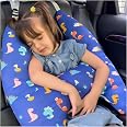 YAOZUP Reisekissen Kinder Auto, Kinder Auto Schlafkissen H Förmige, Auto Kissen Kinder, Schlafkissen Für Auto Kinder, Waschbares Komfortable