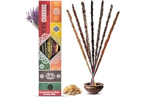 Sagrada Madre, Bombitas 7 Chakras, Bombita de Defumación Activada, 7 Chakras, 7 Unidades