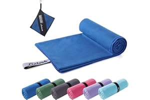 Linlook Microfibre Towel - Large Quick Dry Travel Towel, Compact&Lightweight Bath Towel for Beach Swimming Gym Sports Hiking and Camping (Royal Blue, 180x80cm)