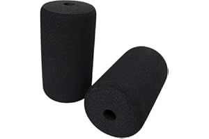 UNBEKANNT Pianka 180 mm x 80 mm, 2 sztuki zapasowych rolek do sprzętu fitness, gąbka guma