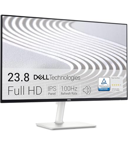 Dell S2421NX 24 inch Full HD (1920x1080) Monitor, 75Hz, IPS, 4ms