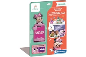 Clementoni Disney Baby Ricarica Minnie Proiettore Raccontastorie Plus, Storyteller Bambini 2+ Anni, 5 Storie Raccontate e Proiettate, Gioco Elettronico Parlante Portatile, Lingua Italiana, 17585