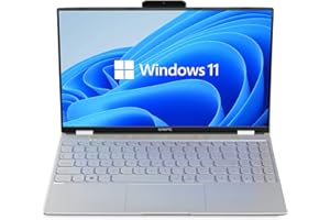 GREFIC Ordenador Portátil Pc, 16 GB RAM 512 GB SSD (extensible 2 TB), 15,6 pulgadas Windows 11 Laptop, Alder Lake-N95 CPU(hasta 3,4 GHz)Notebook Portatil, 1920 x 1080 FHD Pantalla, Teclado iluminado Laptop