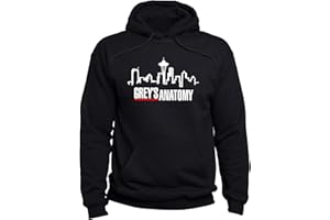 EUGINE DREAM Grey'S Anatomy Logo Unisex Sudadera con Capucha