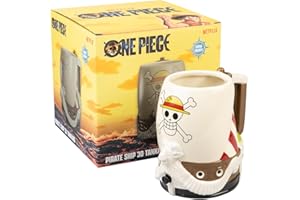 Grupo Erik Jarra de Cerveza One Piece Manga - Taza One Piece Desayuno Grande 750ml | Tazas Originales para Regalar; Regalos Frikis para Hombres
